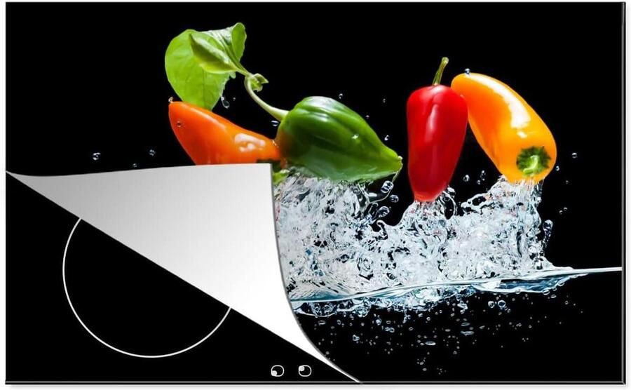Inductieplaat Protector Kookplaat Mat Keuken Beschermen Krasvrij Werkoppervlak 81.3x52cm Multicolor