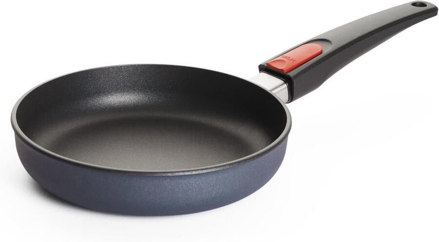 Inductieve Platte Pan Ø 20 cm met Afneembare Steel Antiaanbaklaag en Gegoten Aluminium