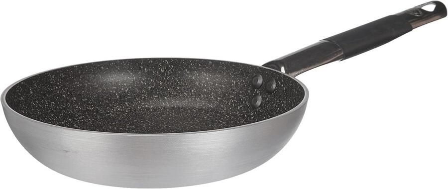 Infinity Low Aluminium Pan met Roestvrijstalen Handvat 20 cm