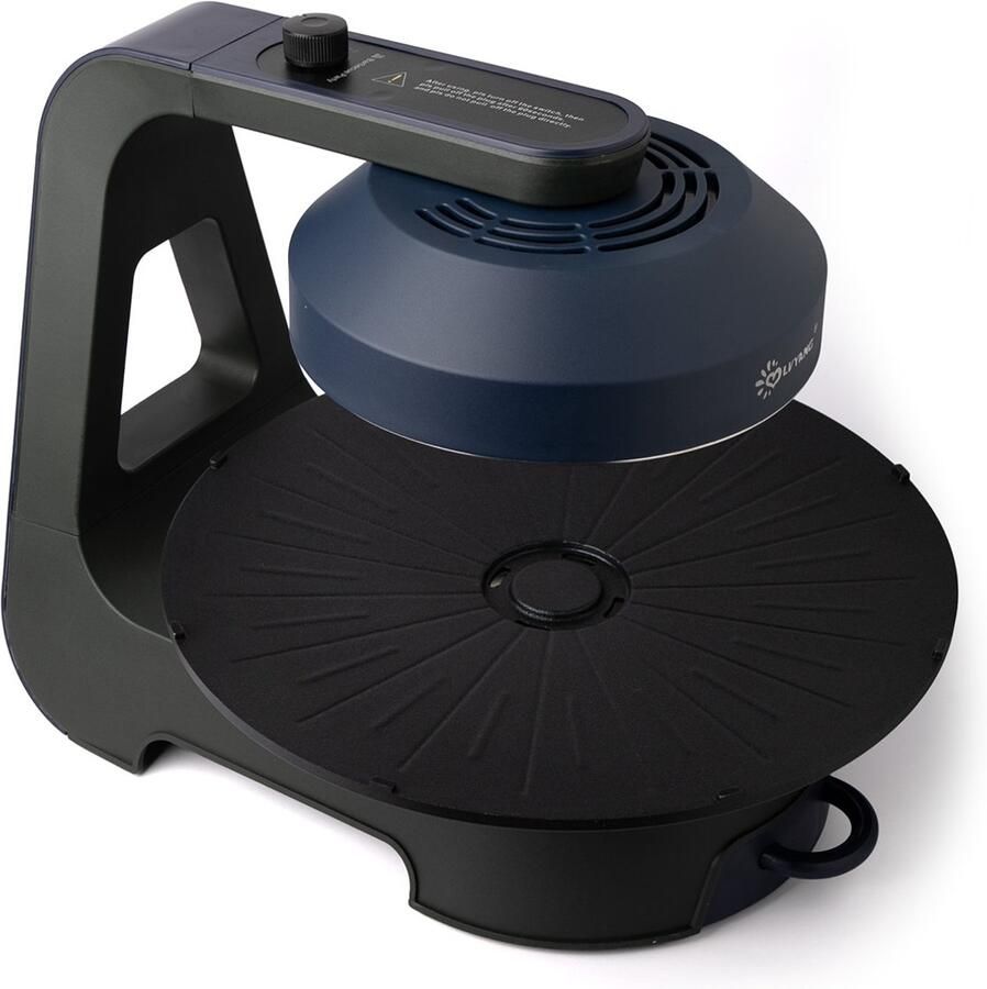 Infrarood elektrische bakplaat Rookloze binnenoven 360° automatisch roterend verwarmingsontwerp Vermogen van 1390 W Intelligente aanraakbediening voor nauwkeurige temperatuurregeling Uitneembaar bakplaatontwerp voor eenvoudige reiniging