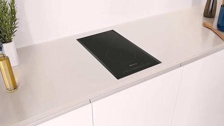 Ingebouwde keramische kookplaat 1200 W zwart 15 cm - Foto 4