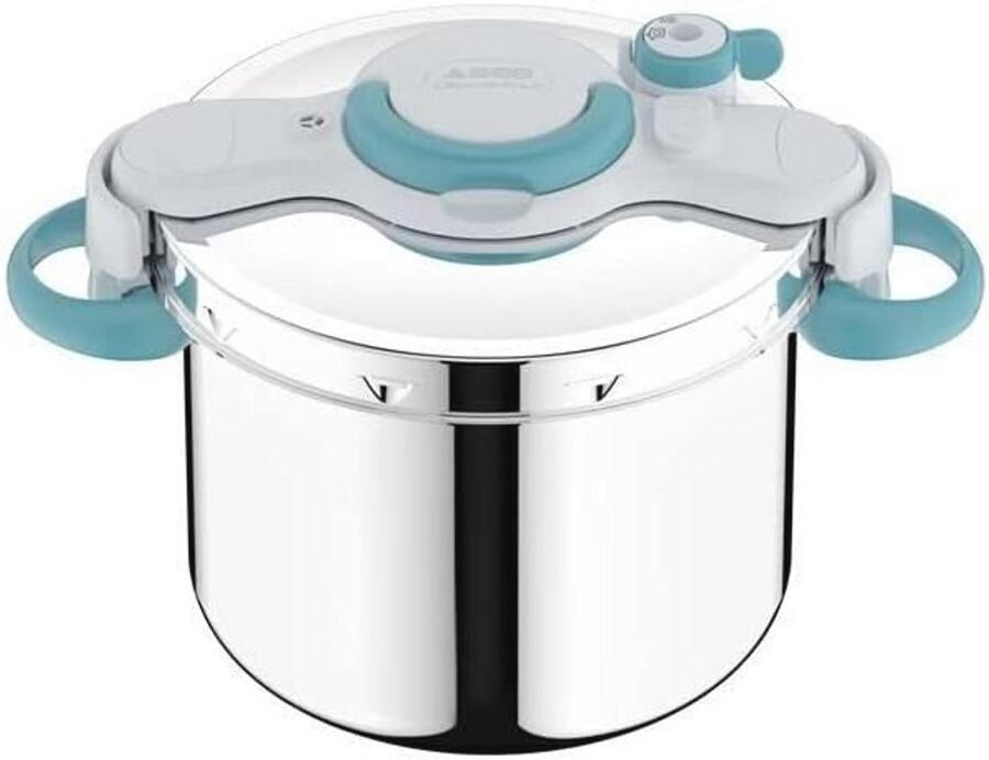 Inklapbare Snelkookpan 9 L met Inductie en 100 Recepten Eenvoudig in Gebruik