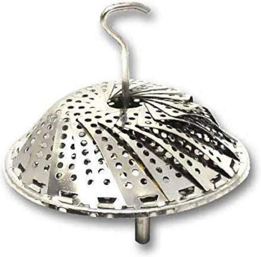 Inklapbare Stoommand RVS voor Groenten en Momos