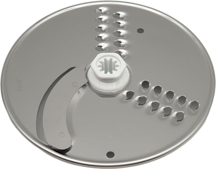 Inner disc grating disc 4mm stainless steel KW714292 compatible with Kenwood Food Processor food processor white ShopVlot