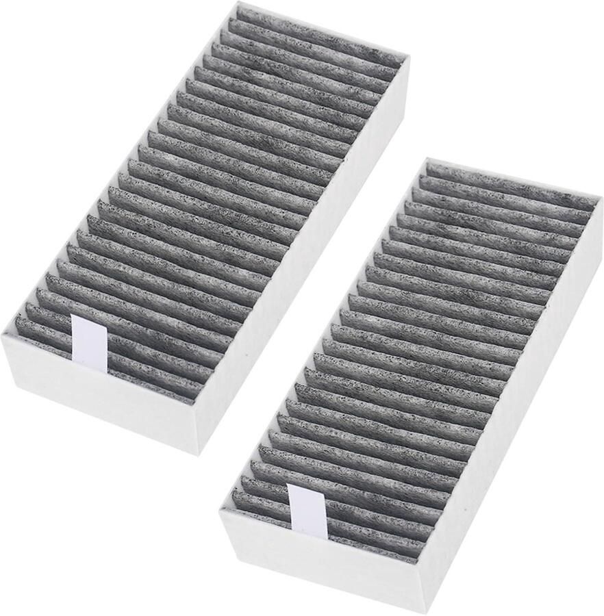 Inovra Plus Actieve Koolfilter 2 Stuks Filterset Afzuigkap Vervangingsfilter Accessoires Geschikt voor Siemens Bosch en Neff Koolstoffilter Afzuigkap Accessoires Vervangingsfilter Filterset Verbeterde Luchtkwaliteit