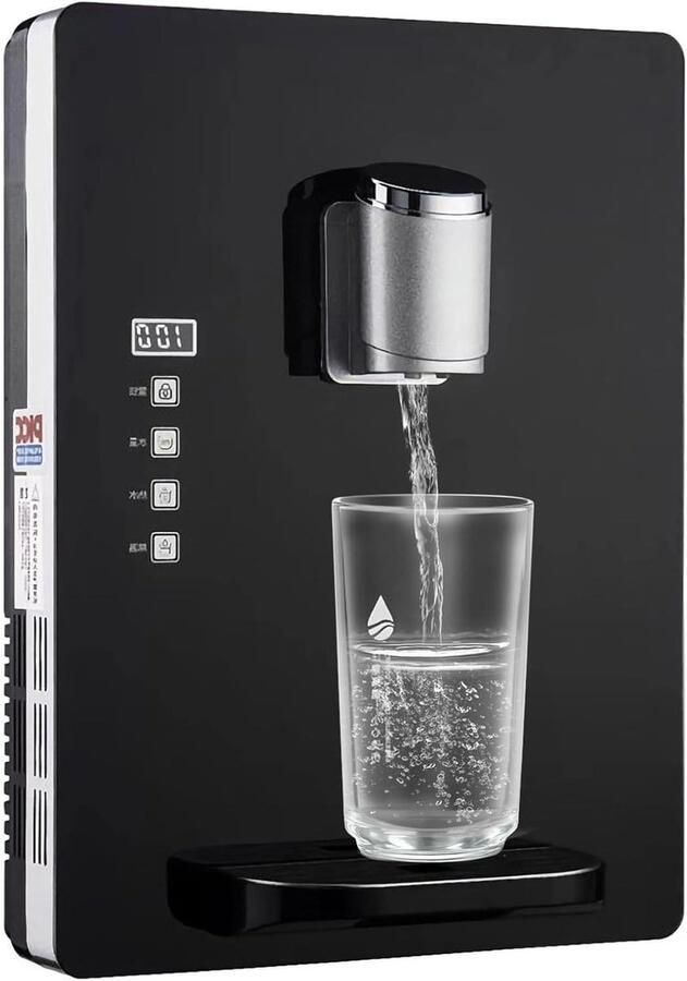 Instant Warmwaterdispenser Kokend Water Kraan Snel Water Verwarmen Kinderveiligheidsslot 30L H Wit