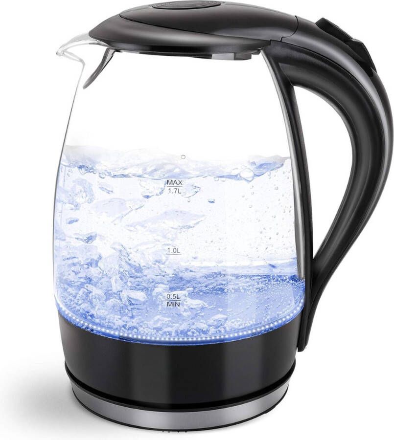 Instant Waterkoker 1.7 Liter Roestvrij Stalen Plaat Auto-Shutoff 75 cm Snoer