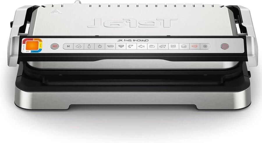 Intelligente Grill Contactgrill Bakplaat Complete Maaltijden Bereiden 4 Apparaten In 1 6-8 Personen Roestvrij Staal