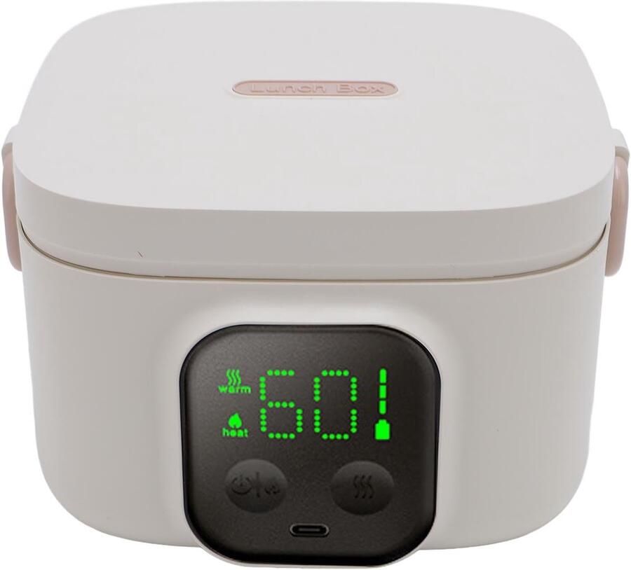 Intelligente Kom Constante Temperatuur Snelle Verwarming 7 Versnellingen Timer 500 ml Capaciteit