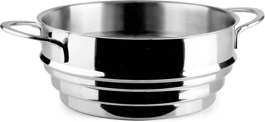Inzet Stoommand RVS voor Pannen 20 22 en 24 cm Universele Stoominzet