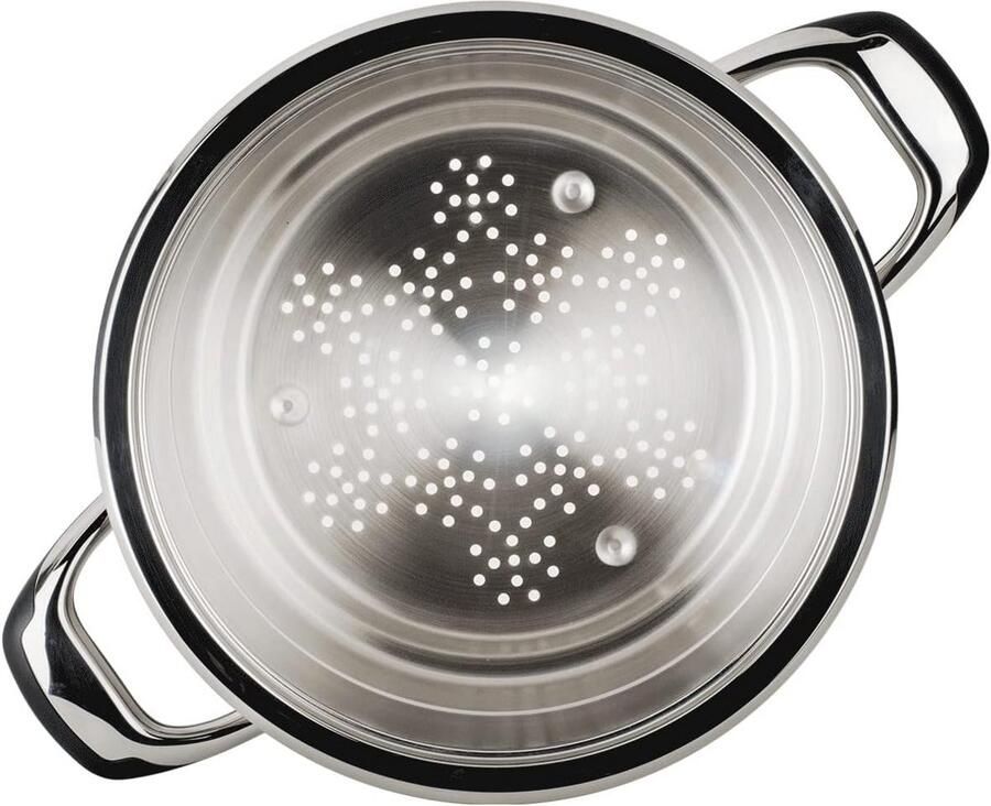 Inzet voor Stoompan 24 cm Roestvrij Staal Geschikt voor Alle Warmtebronnen
