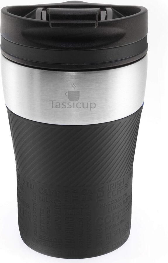 Isolerende Reisbeker 250 ml Roestvrij Staal Lekvrij Met Clipsluiting Ideaal Voor Koffie Thee En Ijsdranken