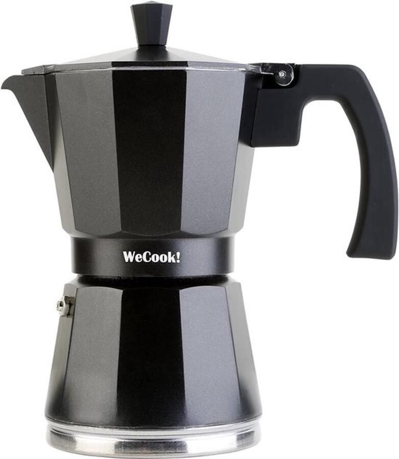 Italiaans Koffiezetapparaat voor Inductie Aluminium Espresso voor 12 Kopjes