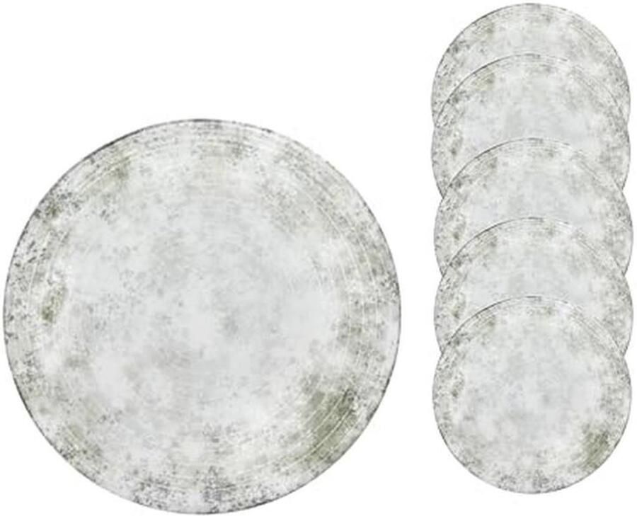 Italiaans Pizzabord Ø 30 5 cm – Porselein XL Bord voor Pizza Pasta & Salade – Magnetron- en Vaatwasserbestendig