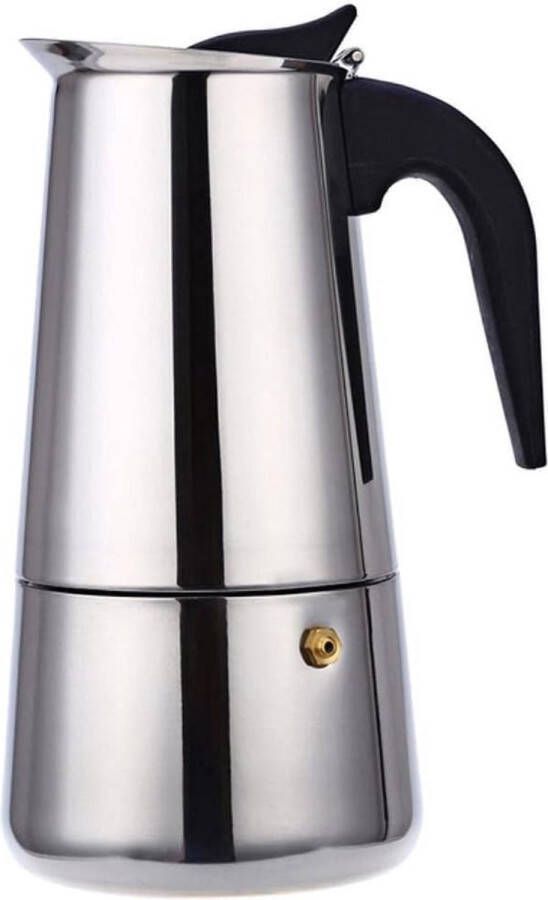 Italiaanse Koffiezetapparaat Machine Mokka Pot Rvs Espresso Draagbare Latte Koffiegerei Kookplaat Cafe Accessoires