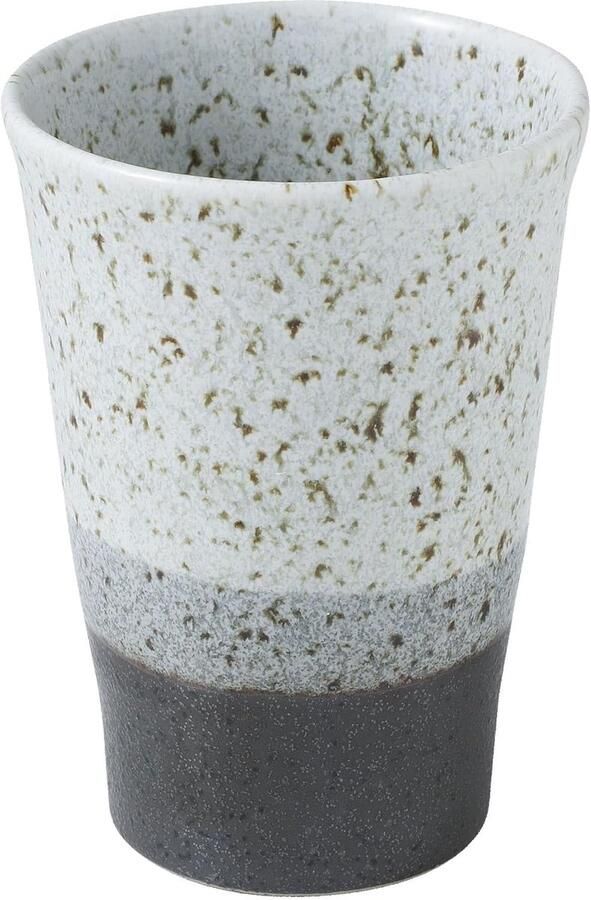 Japan Tweekleurige Theemok Japans Keramiek 200 ml Traditioneel & Modern Theekopje voor Matcha Thee en Koffie Stevig Stijlvol en Vaatwasserbestendig (Wit & Zwart)