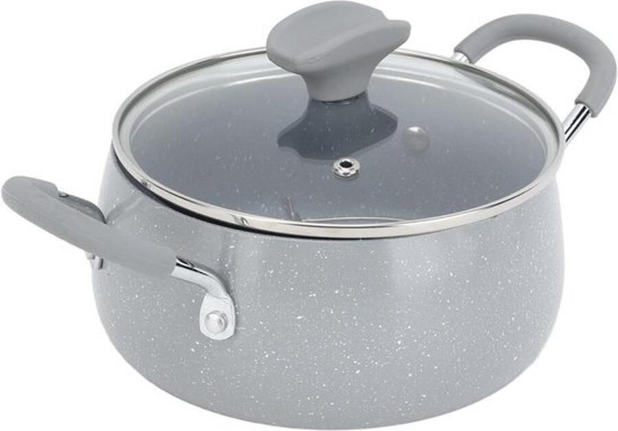 Japanse Friteusepan Mini frituurpan met deksel Thuis frituren Aluminiumlegering 8500 Kubieke centimeter Zilver