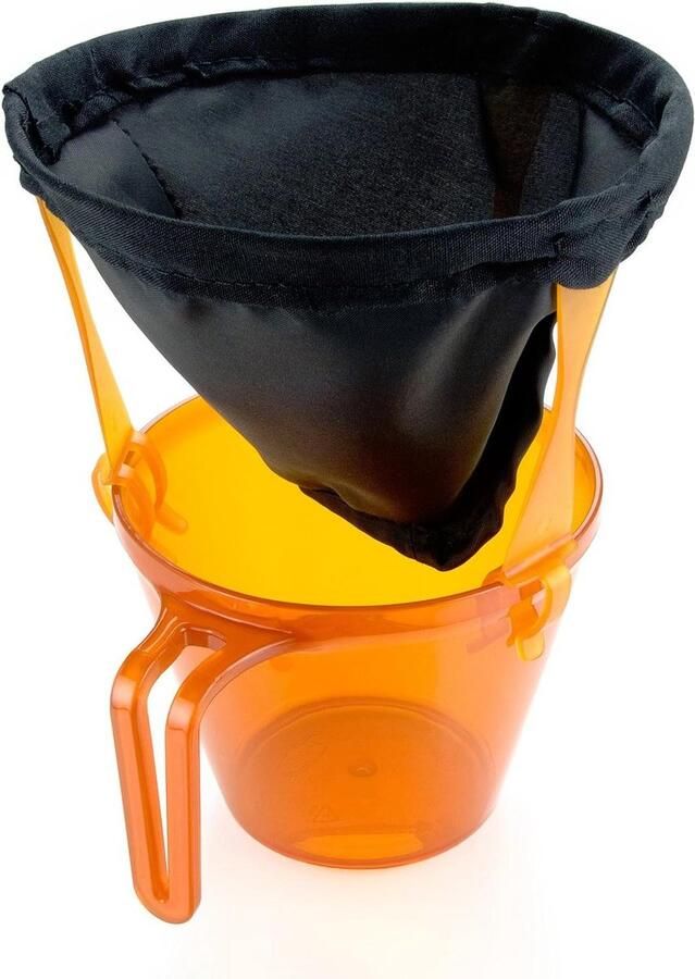 Java Press Koffiezetapparaat Koffie Zetten Gepatenteerd Plunjer Mechanisme 20 Vloeibare Ounces Oranje