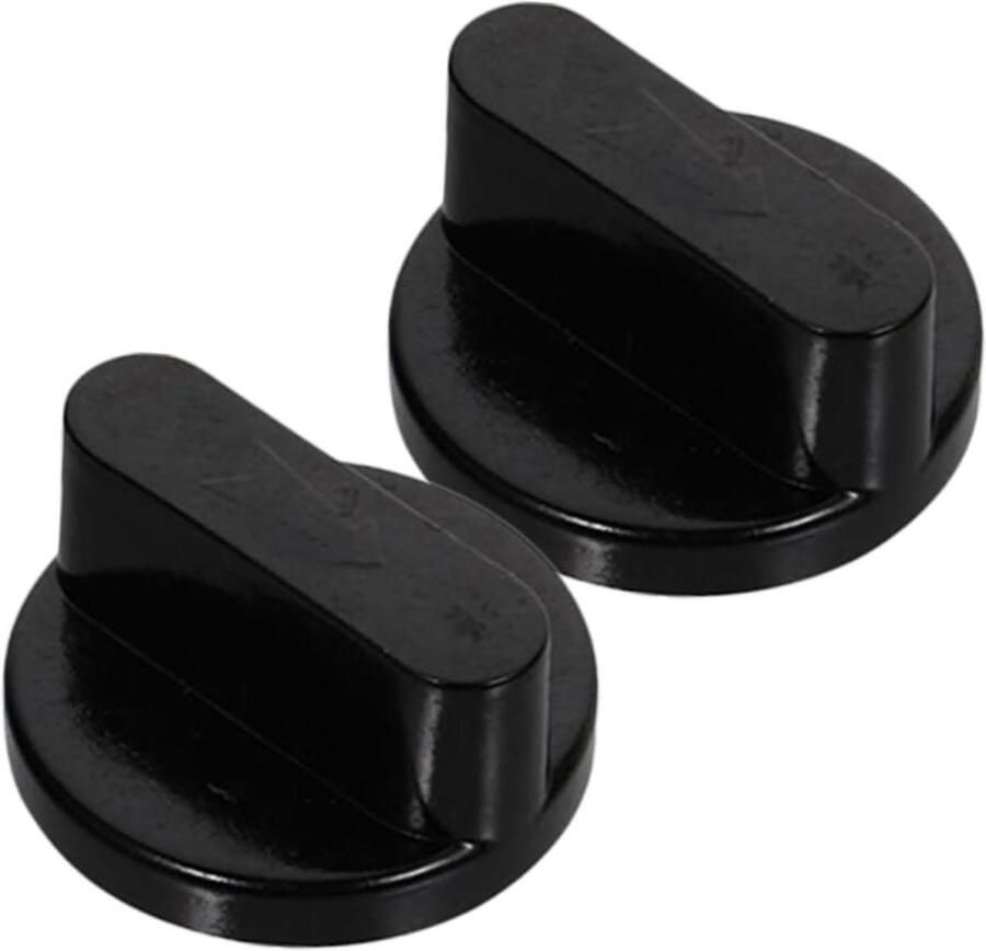 Jojofuny 2Pcs Switch Knob Stove Control Knob Stove Control Knob Gas Burner Knobs Switch Gas Stove Knob Gas Stove Knobs Gas Stove Knob Oven Knobs Plastic Black