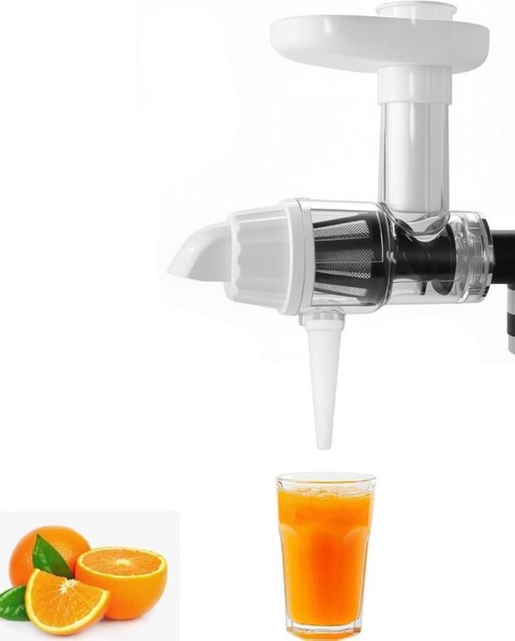 Juicer Accessoire voor Keukenmachine Afneembare Juicer met Schoonmaakborstel voor Huishoudelijk Gebruik