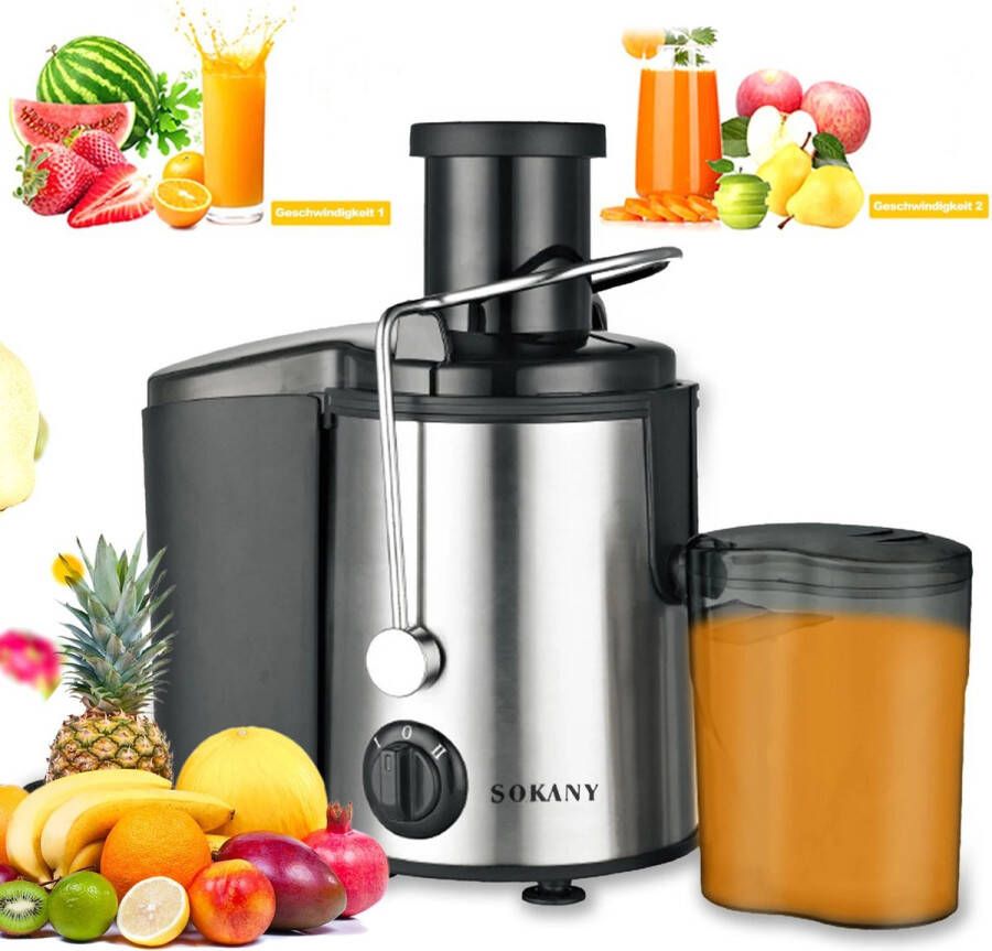Juicer machine Elektrische mixer Elektrische persmachine Mixer Fruit mixer 800W