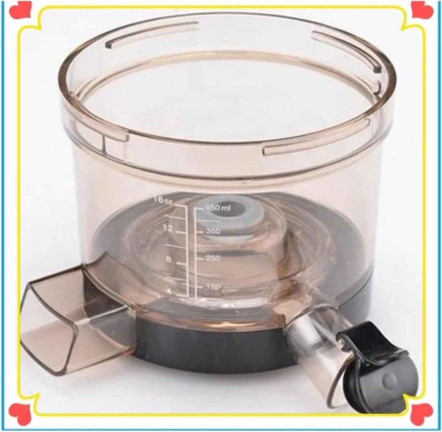 Juicer Onderdeel Sapcentrifuge Cup Sap Extraheren Verbetert Sapopbrengst 1 Stuk Transparant