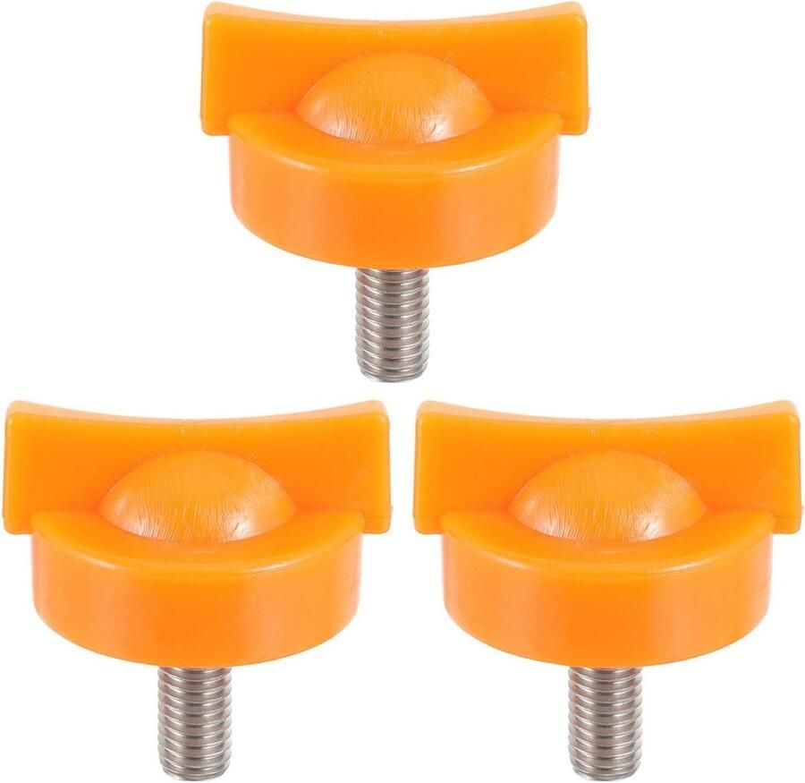 Juicer Onderdelen Citruspers Schroeven Sap Maken Stille Werking 3 Stuks Oranje - Foto 1