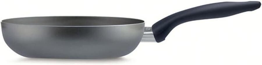 Jumbo Koekenpan Grote Pan Lekker Koken Anti-aanbaklaag 2.2 Liter Grijs