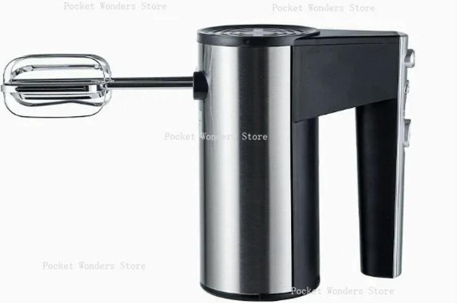 Jurrys Elektrische Eierklopper – RVS Garde – Hoog Vermogen – Multifunctionele Handmixer – Melkopschuimer & Klopper