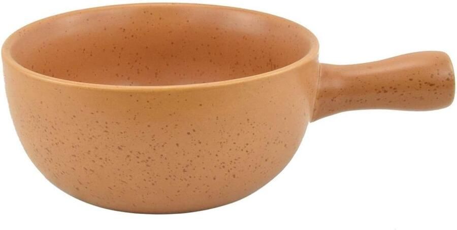 Kaas Fondue Pan Keramische Pot Gezellig Tafelen Hittebestendig Materiaal 2.5 Liter Geel
