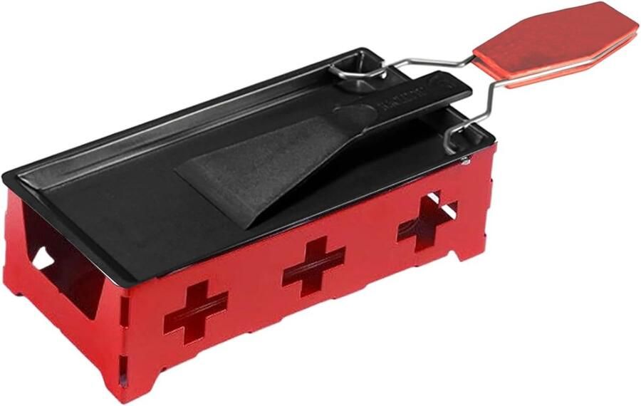 Kaas Raclette Grill Smeltoven Keukengrill Feestjes en Buiten Compact en Draagbaar
