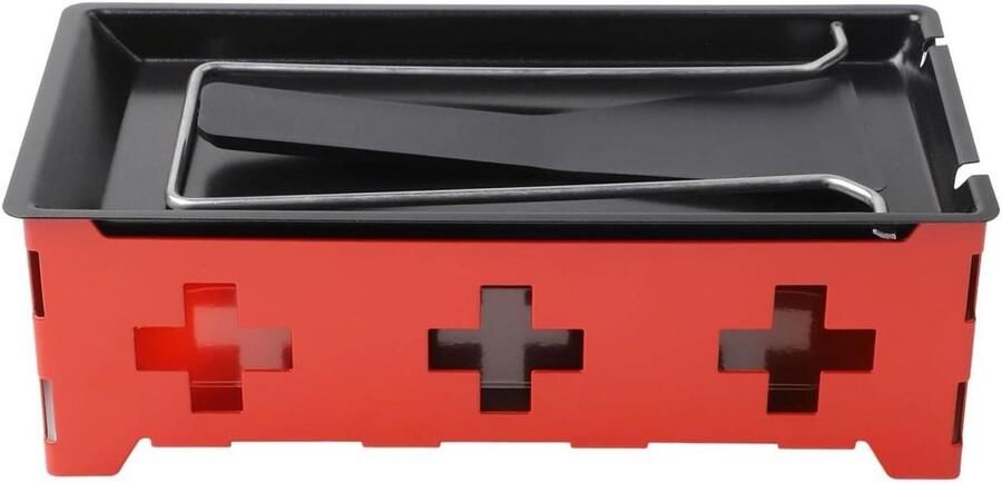 Kaas Raclette Set Kaassmelter Mini Oven Buiten Koken Kaarslicht Verwarming 10 x 8 x 2 cm