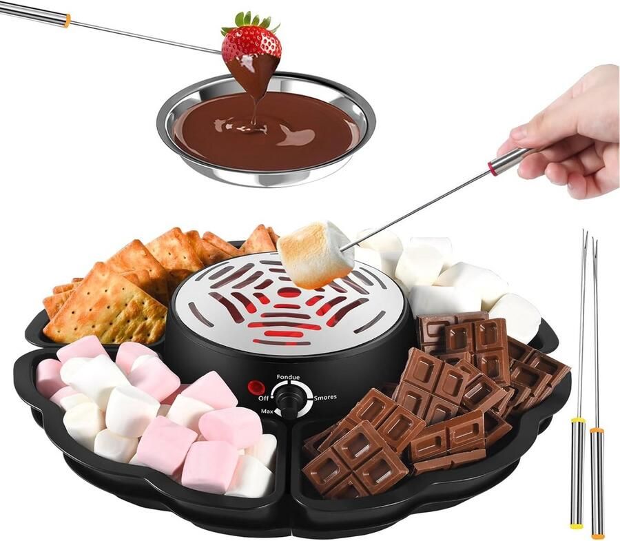 Kaasfondue Set Elektrisch Fonduepannen Fondueset Avondeten