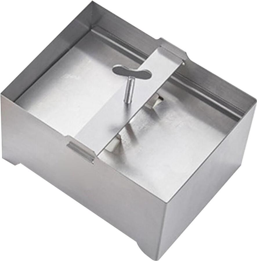 Kaasvorm Pers Paneer Maker Zelf Kaas Maken Robuust RVS Materiaal 1kg Capaciteit Zilverkleurig