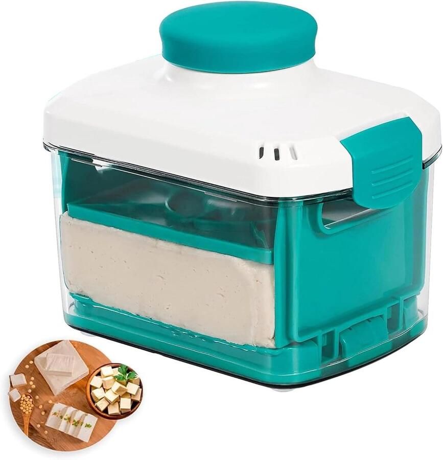 Kaaspers Yoghurtmaker Kaasmaker Zelf Kaas Maken Uniform Druk Systeem 19 x 165 x 139 cm Transparant