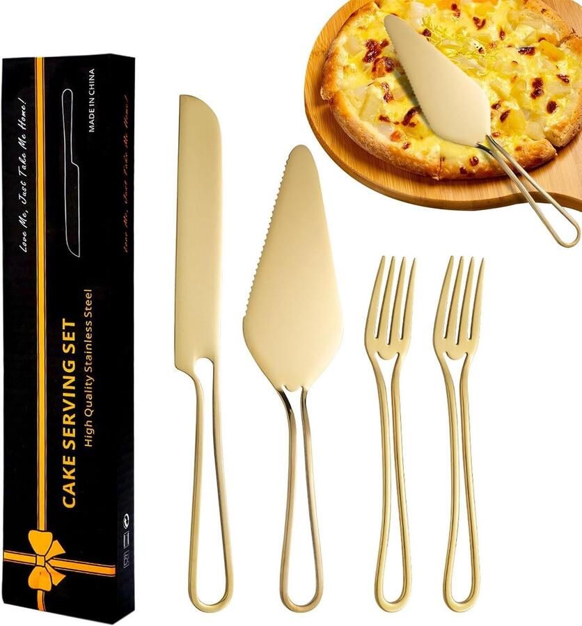 Kaassnijder Set Keukengerei Spatel Feestjes Diner Vieringen Roestvrij Staal 26.4 x 6.4 cm