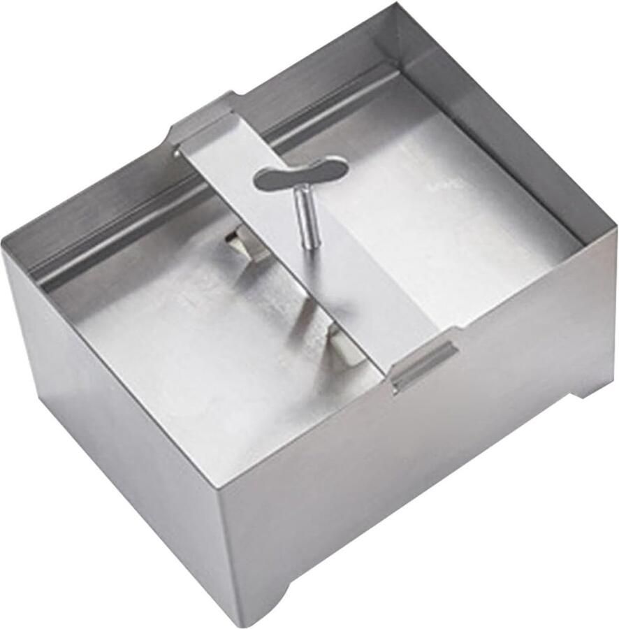 Kaasvorm Pers Paneer Maker Zelf Kaas Maken Robuust RVS Materiaal 1kg Capaciteit Zilverkleurig - Foto 2
