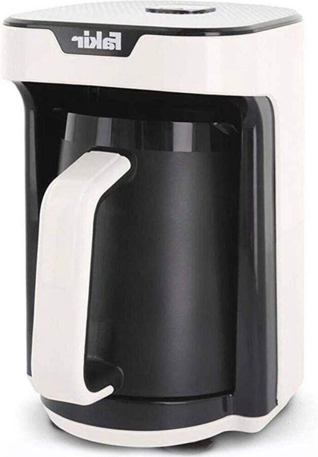 Kaave Mono Turkse mokka-machine voor thuis en op kantoor elektrisch koffiezetapparaat 280 ml reservoir wit 535 watt