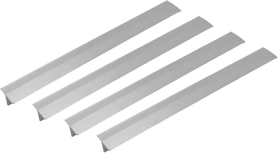 Kachel Afdekking Fornuis Rand Keuken Schoon Verstelbare Lengte 35-70 cm Zilver