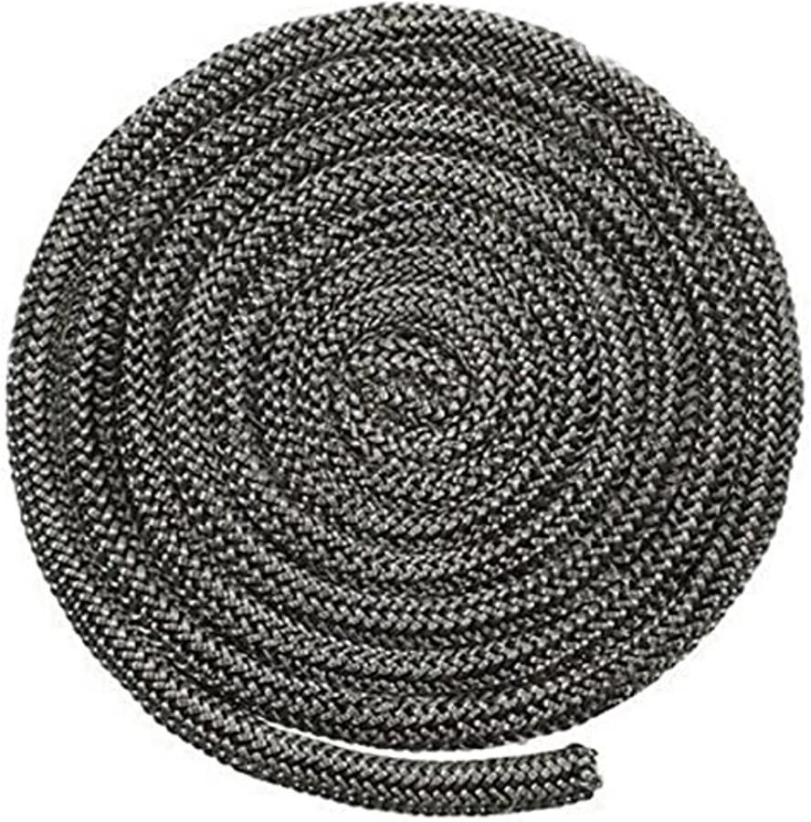 Kachel afdichting Oven koord Kachel onderhoud Hittebestendig glasvezel 2 meter 10mm Zwart