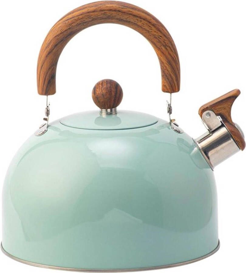 Kachel Top Fluitende Thee Waterkoker Cool Touch Ergonomische Handvat Gasfornuis Inductie Fornuis 3L