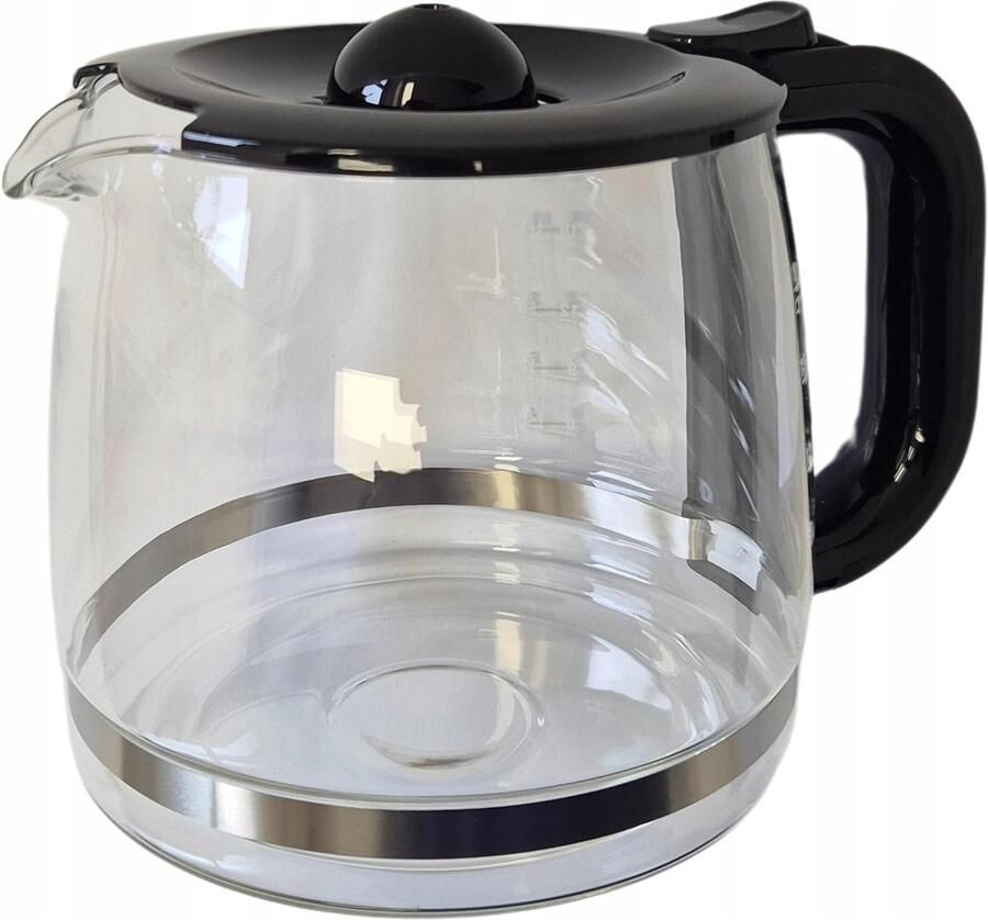 Kan koffiepot met deksel voor filterkoffiezetapparaat compatibel met AEG KF3300 KF3700 Electrolux EKF3300 EKF3700
