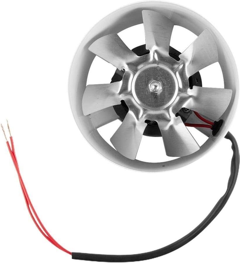 Kanaalventilator Afzuigkap Inline Ventilator Oliedampen Afvoeren Sterke Wind 100 Mm Wit