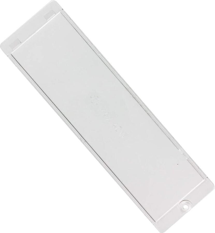 Kap Diffuser Lens Cover Afzuigkap Verlichting Hoogwaardig Plastic 218 x 63 mm Transparant