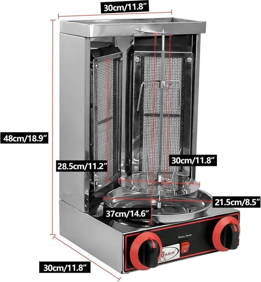 Kebab Grill Donergrill Grill Kebab Doner Grill Verticale Grill Multigrill