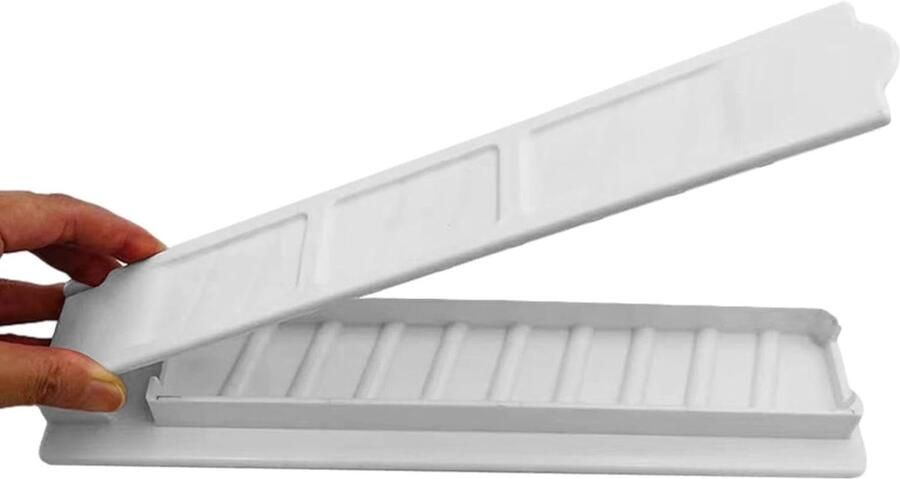 Kebab Maker Grill Vleesvorm Pers Perfecte Spiesen Maken Duurzaam Voedselveilig Materiaal 29 cm Lengte Wit
