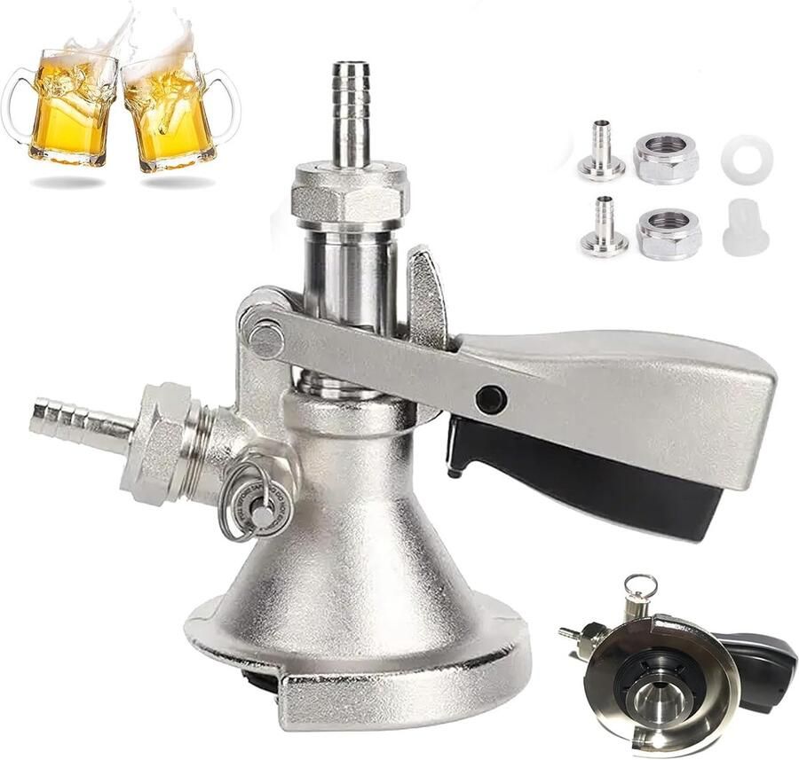 Keg tap hoofd G5 8 304 roestvrij staal hoge afdichting ideaal voor tapbier ShopVlot