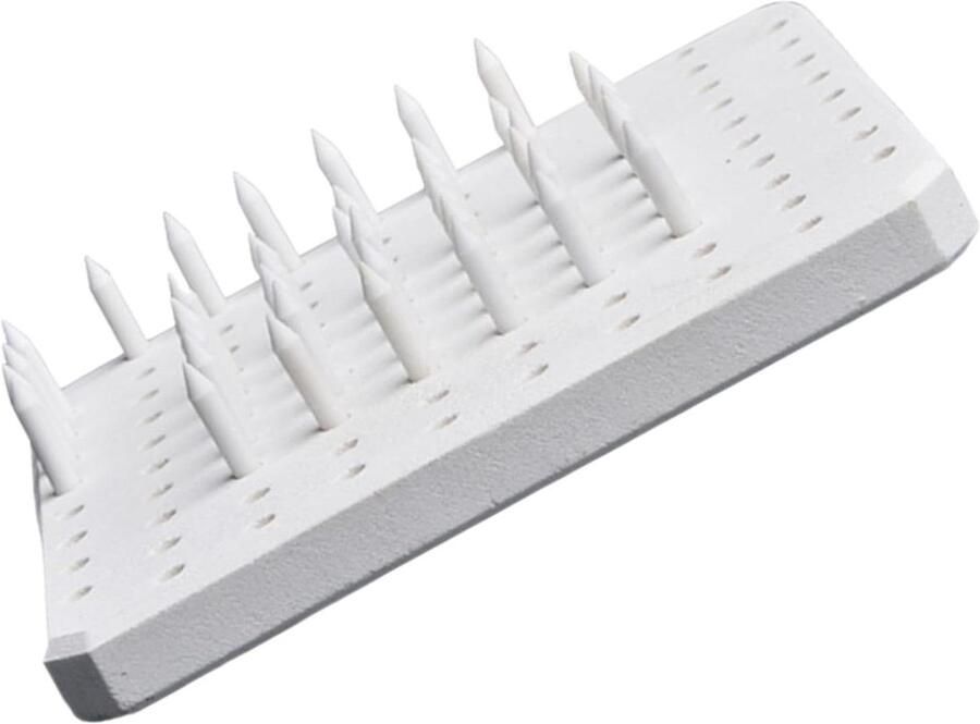 Keramiek Oven Spijkers Baksteunen Aardewerk Keramiek Bakken Hittebestendig Materiaal 10 cm Mat Wit