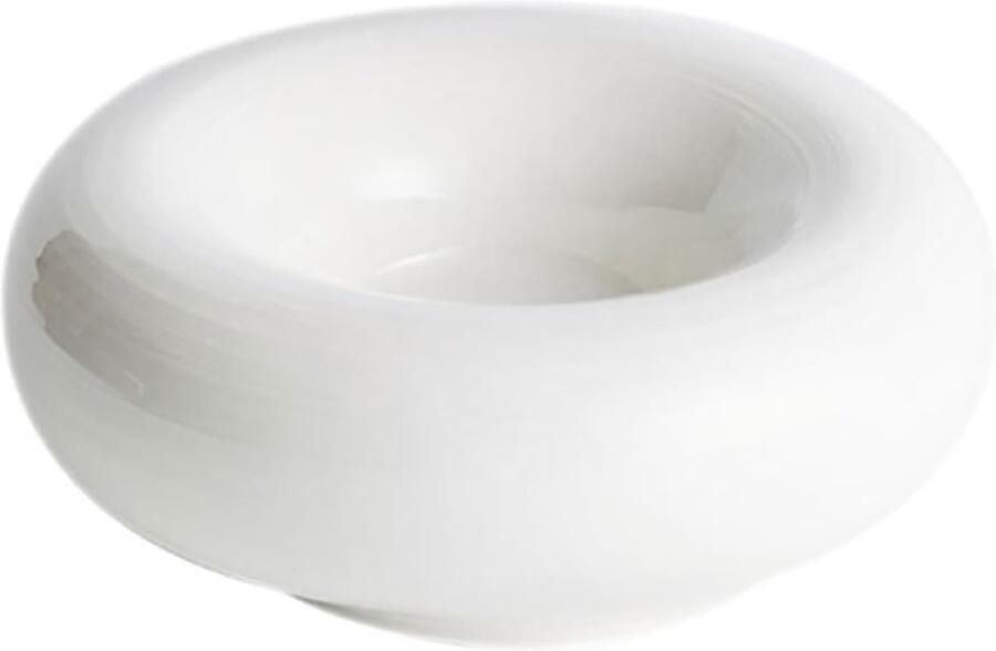 Keramisch dinerbord Eenvoudig servies Eten serveren Warmhoudfunctie 23 cm Wit