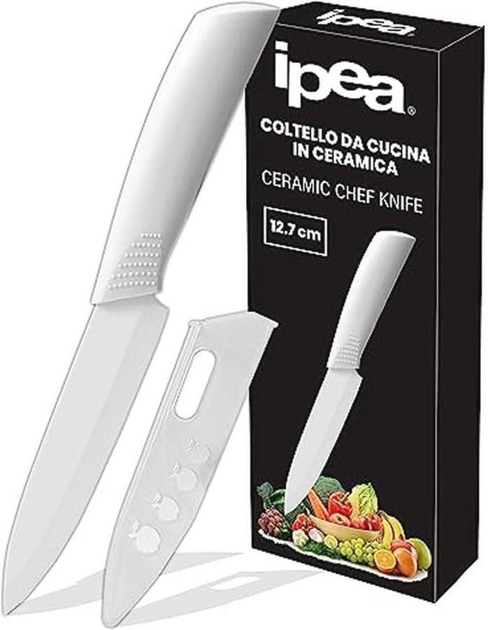 Keramisch mes voor fruit groenten en vlees multifunctioneel koksmes met scherp lemmet en antislip handgreep